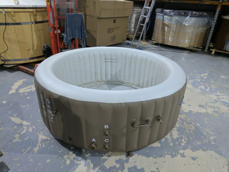 Intex Pure Spa Air Bubble Hot Tub Liner Only. Has A A Little Puncture