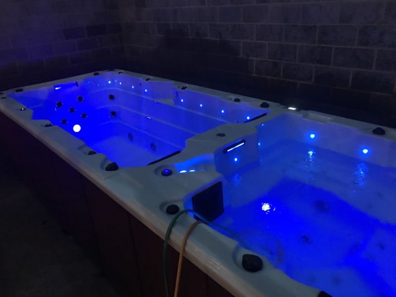 swim spa dual zone