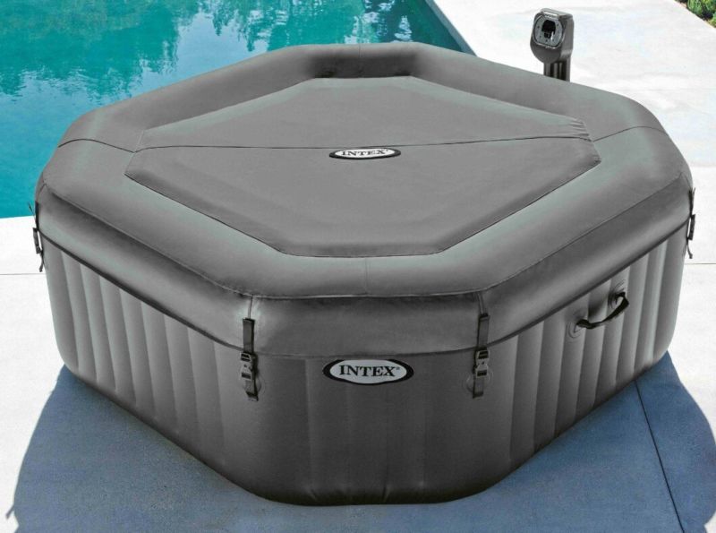 Intex 120 Bubble Jets 4 Person Octagonal Purespa for sale from United ...