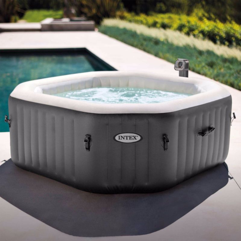 Inflatable Whirlpool Spa 4 Person Portable Hot Tub Indoor Outdoor ...