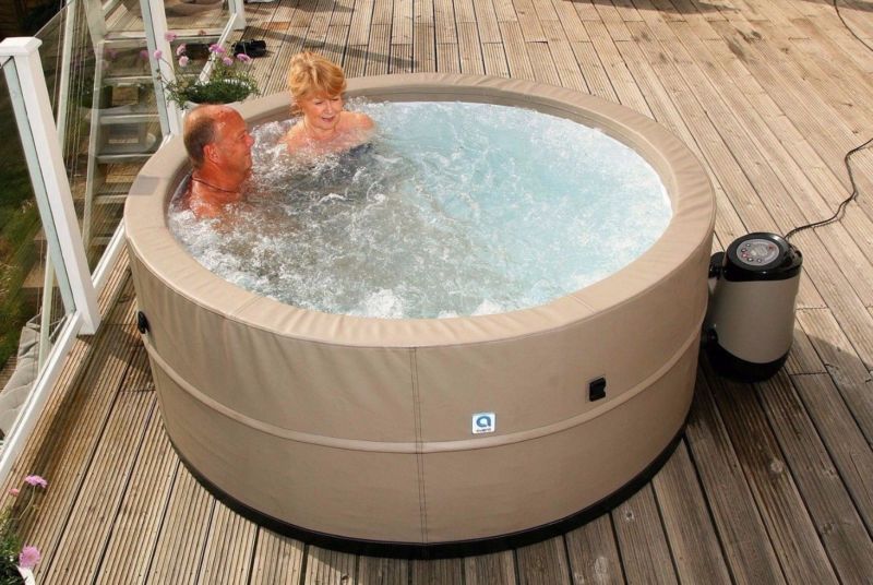 Canadian Spa Current Portable Rigid Hot Tub Person Portable Spa Plug N Play For Sale From