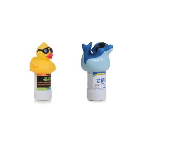 Duck Dolphin Small Floating Pool Spa Chlorine/ Bromine Dispenser for