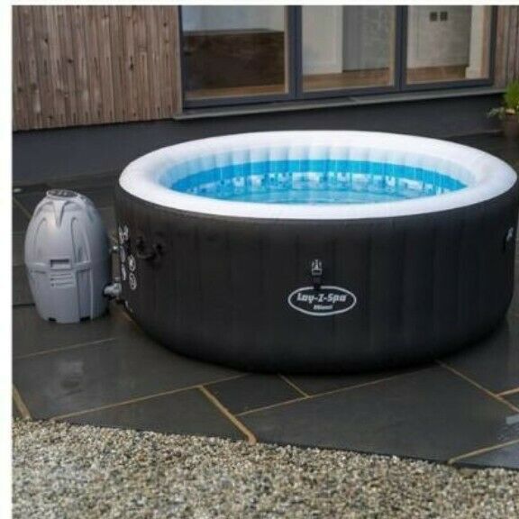 Lay Z Spa Miami Lazy Spa Jacuzzi Hot Tub Pool for sale from United Kingdom