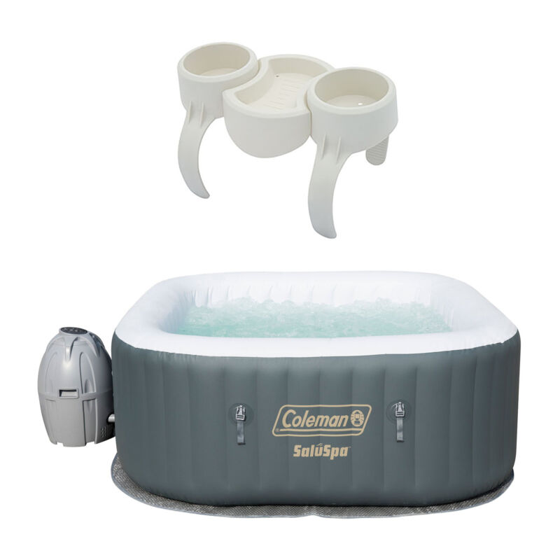 Coleman Saluspa 4 Person Portable Inflatable Airjet Spa