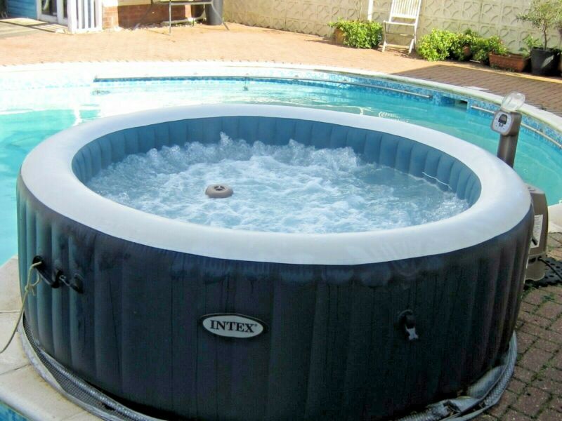 Intex Pure Spa 6 Person Jacuzzi Hot Tub Fully Working For Sale From United Kingdom