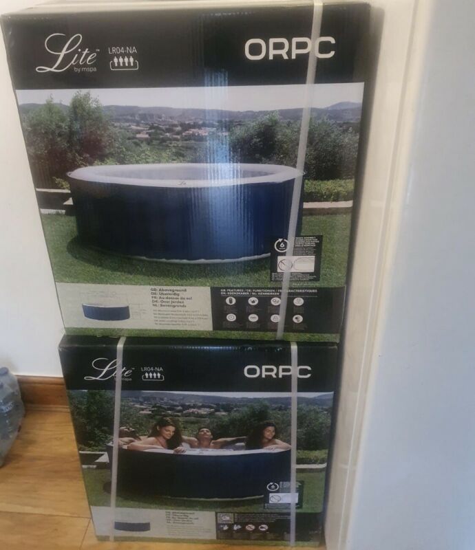 Mspa Inflatable 4 Person Whirlpool Hot Tub Brand New *fast Dispatch And ...