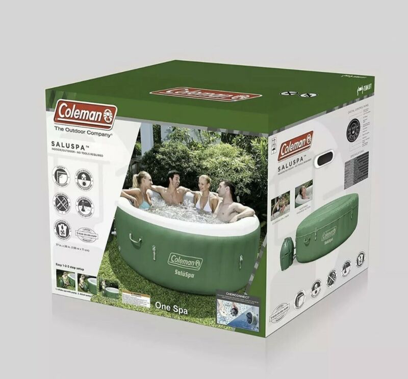 Coleman Inflatable hot Tub Cover.