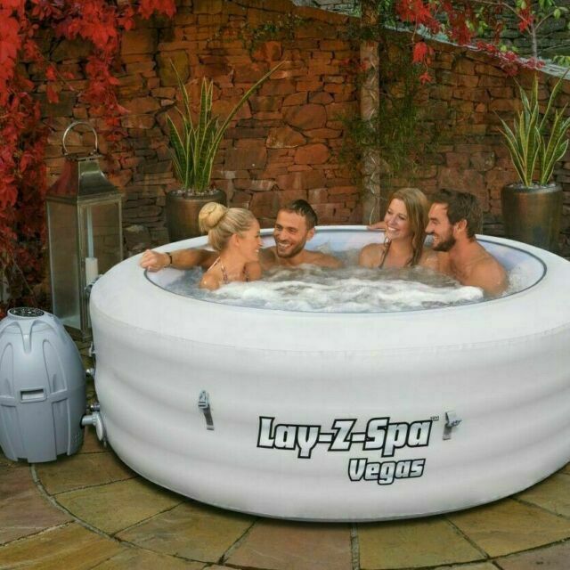 Lay Z Spa Vegas 4 To 6 Person Hot Tub Brand New Boxed for sale from ...