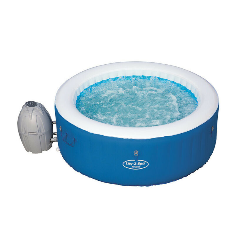 Bestway Lay-Z-Spa 1.8m Havana Airjet Inflatable Massage Water Tub 2-4 ...