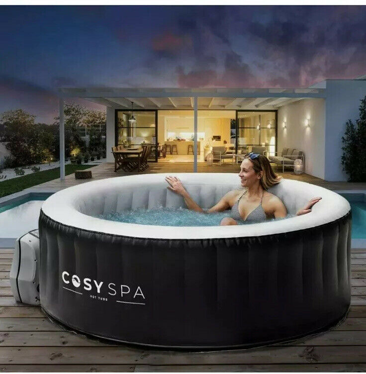 Cosyspa Inflatable Hot Tub Spa Outdoor Bubble Jacuzzi 2 4 Person Capacity For Sale From United