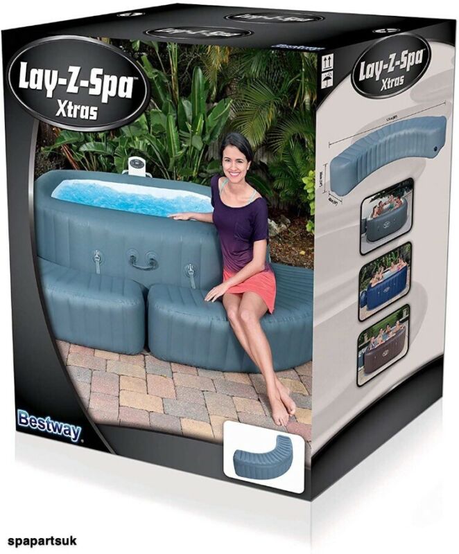 Bestway Lay Z Spa Xtras Square Surround Inflatable Hot Tub Bench Seat