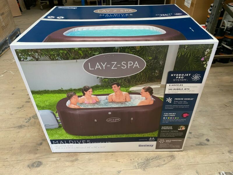 Lay Z Spa Maldives Luxury Hot Tub Hydrojet Pro Inflatable Spa Person For Sale From