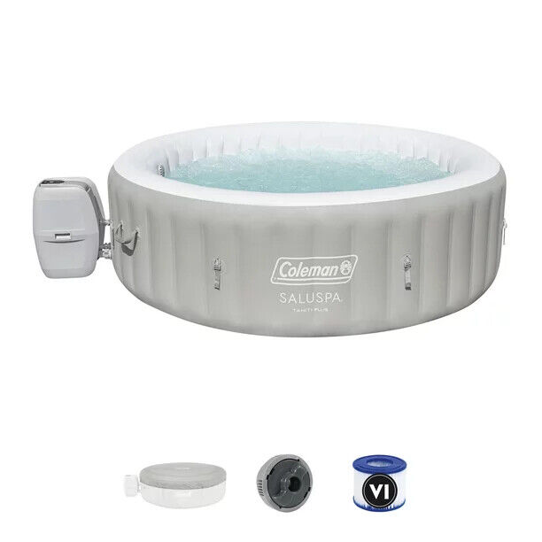 Coleman Tahiti Plus Airjet Inflatable Hot Tub Spa 5-7 Person for sale ...