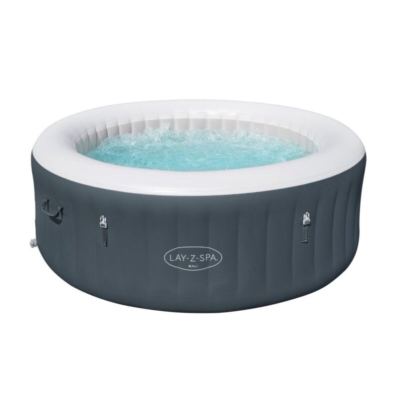 Lay-Z-Spa Miami Air Jet Inflatable Hot Tub With Pump - New (AN_3459 ...