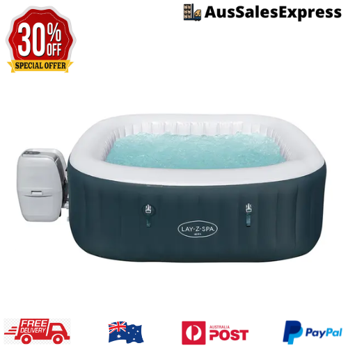 LayZSpa Outdoor Hot Tub 6Person Airjet Programmable Inflatable Heating Spa for sale from