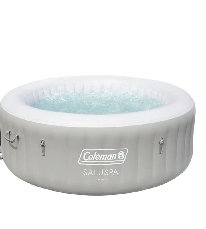 The Saluspa Tahiti Inflatable Hot Tub Spa, 2-4 Person Airjet Spa( Only ...