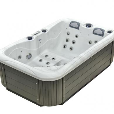 New Luxury Dual Lounger Hot Tub Whirlpool 3 Seat Rrp £4499 13AMP Balboa ...